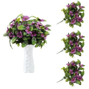 Blumen Künstlich wie Echt Künstliche Blume Blumenstrauß Blumenschmuck für Haus Gefälschte Flowers Braut Hochzeitsblumenstrauß für Garten 1517