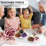 Künstliche Eisportionierer, realistische Simulation, Nachahmung, gefälschte Lebensmittel, Desserts, Modellnachbildung, gefälschte Eiskugeln, Fotografie-Requisite für Zuhause, G