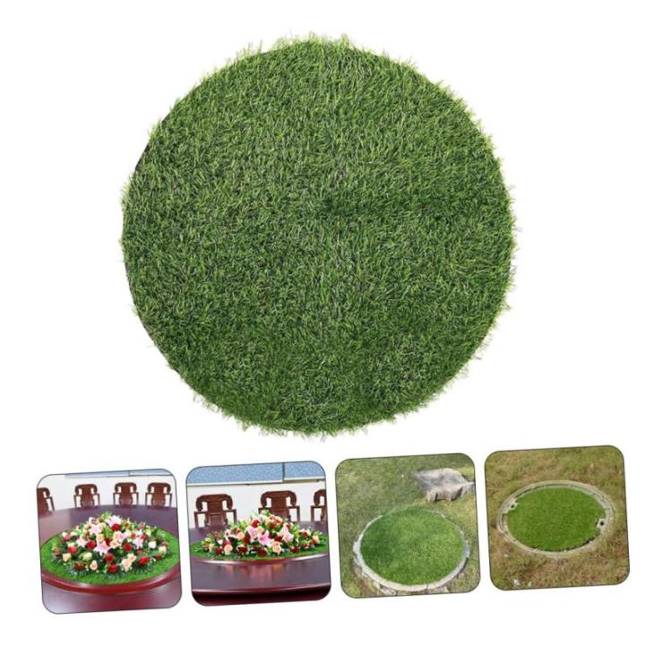 Tapijten schachtdeksel decoratie gazon turnzaal gazon placemat kunstgras placemats van kunstgras placemats van kunstgras campertapijten voor buiten plastic buiten groene planten