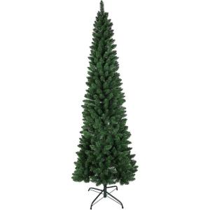Weihnachtsbaum Slim Kiefer Grün 180 cm Realistische Öffnung Regenschirm 53 cm Durchmesser (Grün)