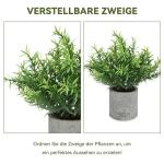 Set van 4 , decoratieve voor binnen in potten, plastic voor het bureau, bureautafel en planten