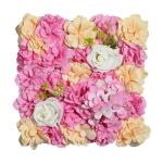 Stilvolle Kunstblumen-Wandpaneel für Hochzeiten, Partys und Heimdekor-Design (6#)