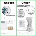 12 stuks kunstklimopslinger, hangende klimop met 200 ledlampen, voor bruiloft, feest, tuin, woning, balkon