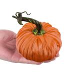 -Samt-Kürbisse – kleine Samt-Kürbisse, künstlicher dekorativer Schaumstoff- | 10 cm/3,9 Zoll Simulation Bunte künstliche Kürbisse Foto Requisiten Dekoration