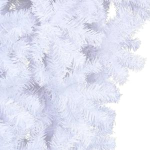 Künstlicher Weihnachtsbaum mit Ständer Umgekehrt Weiß 120 cm, Tannenbaum Künstlich, Christmas Tree, Tannenbaum Deko, Weihnachtsbäume, Christbaum - 344665