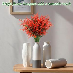Kunstplanten, bloemen, in pot, net echt uv-bestendig, 10 bundels , , balkonplanten, struiken, decoratie, kunstbloem, lavendel voor tafel, huis,