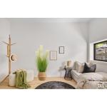 Kunstgras, kunstgras, decoogras, kunstplant, kamerplant, groene plant, kunstmatige plant, decoratie, in zwarte pot, zeer realistisch, groen (90 cm - artikelen. MN-KP-2226)