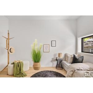Kunstgras, kunstgras, decoogras, kunstplant, kamerplant, groene plant, kunstmatige plant, decoratie, in zwarte pot, zeer realistisch, groen (90 cm - artikelen. MN-KP-2226)