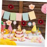 10 Stück Papierdekor Papierblumen Hängende Dekorpapierpapier Bastelarbeiten Schmücken Hängende Dekore