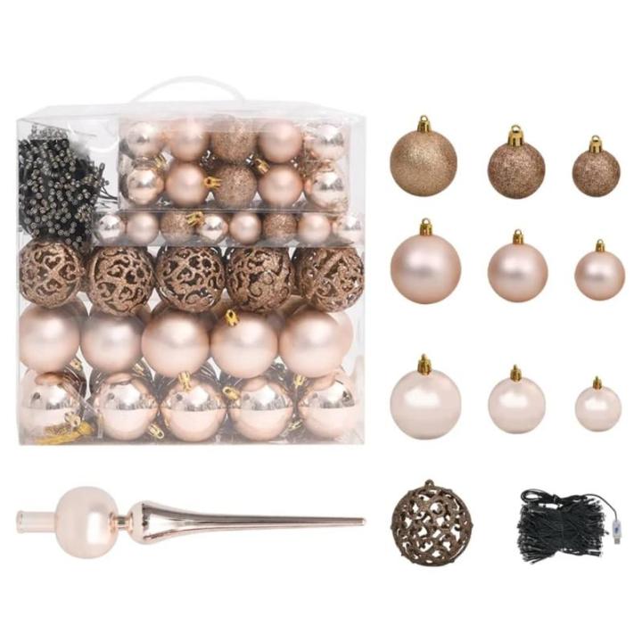 Künstlicher Weihnachtsbaum Beleuchtung Kunstbaum Weihnachten Christbaum Tannenbaum Künstlicher Weihnachtsbaum mit Ständer für Weihnachten DekorationKugeln L 240 cm Grün