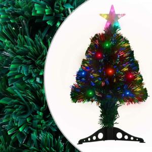 Weihnachtsbaum mit Beleuchtung und Ständer 64 cm Glasfaser, Tannenbaum Künstlich, Christmas Tree, Tannenbaum Deko, Weihnachtsbäume, Christbaum - 328439