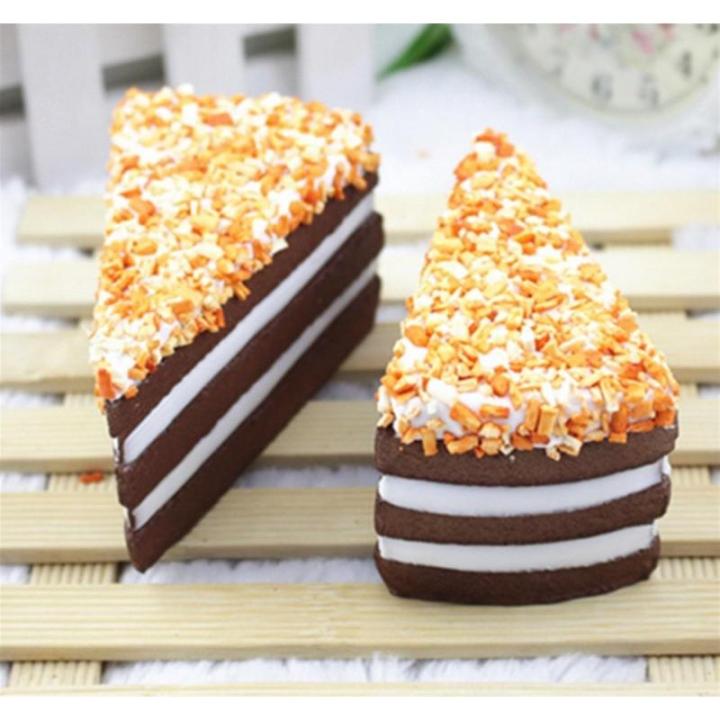 Fake Kuchen künstliche Kuchen 5PCS Gefälschte Kuchen Künstliche Schokolade Mousse Kuchen In Dreieck Form Modell Dekoration Küche Prop Realistisches Essen