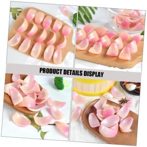 12st Zwiebelmodell Zwiebel Dekorationen Lebensechte Zwiebel Gefälschte Zwiebelornamente Simulationszwiebel Food-Modell Falsches Gemüsemodell Nachgeahmtes Gemüsemodell PVC Rosa