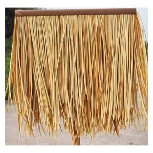 Kunststoff Stroh PE Pvc Simulation Stroh Stroh Stroh Bedachung Kunststoff-Fliesen feuerfest künstliche Stroh Gazebo - 0.5x0.5m/1.64x1.64ft(Farbe: Gelb a,Größe: 2St) ( Color : Ye