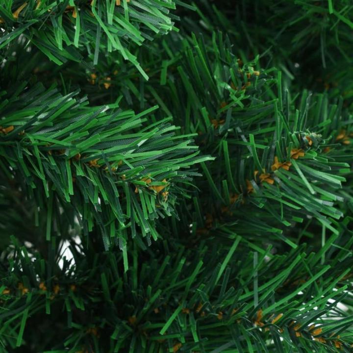 Künstlicher Weihnachtsbaum Beleuchtung Kunstbaum Weihnachten Christbaum Tannenbaum Künstlicher Weihnachtsbaum mit Ständer für Weihnachten DekorationKugeln 210cm 910 Zweige