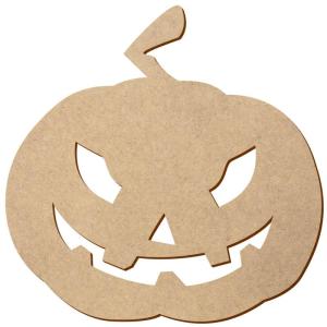 MDF Kürbis V4 - Zuschnitt 5-50cm Deko Basteln, Größe:46cm, Pack mit:100 Stück