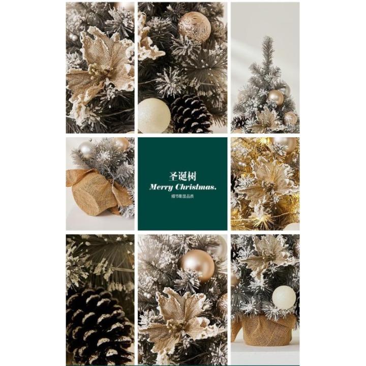 Mini-Weihnachtsbaum, silbergrau, 30 cm/45 cm/60 cm, Tischdekoration, für Zuhause und Büro, moderne kleine Weihnachtsbaumdekoration für festliche Präsentation (30 cm)
