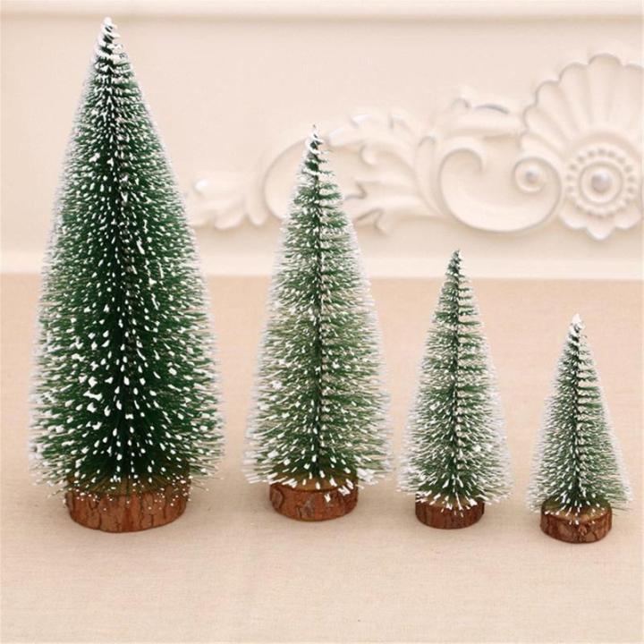 Deko Weihnachten Mini Weihnachtsbaum Zeder Desktop Kleiner Weihnachtsbaum Desktop Fenster Tisch Weihnachtsschmuck (A, One Size)
