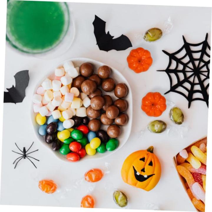 300 stuks pompoen decoratie Halloween decoratie-accessoires Halloween pompoen decoratie desktop pompoen decoratie kleine realistische pompoen kunsthandwerk kleine pompoen PU-lijm