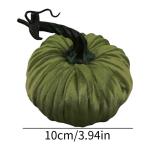Kleine Samtkürbisse,Künstliche Kürbisse - Dekorativer Kunstschaum-,10 cm/3,9 Zoll Handgefertigte Herbsternte-Gemüse-Für Foto-Requisiten