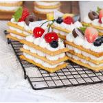 Fake Kuchen künstliche Kuchen 6 Stücke Künstliche Cookie Füllung Desserts Requisiten Simulation Kuchen Modell Für Shop-Display Realistisches Essen
