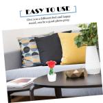 Ornamente Künstlicher Blumenstrauß Pflanzen dekor Dekorationen für Hochzeitszeremonien Fengshui bürodeko büro Dekoration Love Rosenstatue aus Kristall Kristallrose schmücken