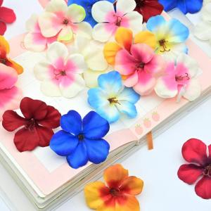 50 stuks , , , 6 cm, kleurrijke , zijden bloemhoofden, decoratie voor tuin, bruiloft, feest, huis, doe-het-zelf knutselen, scrapbooking