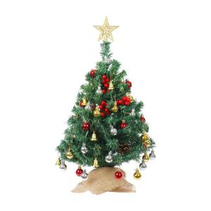 Mini Weihnachtsbaum Kleiner Weihnachtsbaum Tisch Weihnachtsbaum Deko, 60 cm Klein Weihnachtsbaum Künstlich für Weihnachten Deko