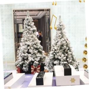 1 Stück Künstlicher Weihnachtsbaum Weihnachtsbaum Für Kleine Weihnachtsbäume Glasfaser Weihnachtsbaum Beflockter Bleistift Weihnachtsbaum Gefrosteter Filzbaum Festival