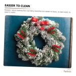 12St künstlicher Tannenzapfen Spray für künstliche Kiefernzweige Stechpalmenstängel winterdeko weihnachtsbaumdeko raumdeko tannenzapfen zweige künstliche Blumenzweige Plastik 