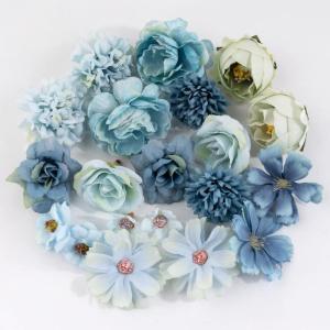 20 stuks bloemkoppen mini bloemkoppen voor bruiloft thuis knutselen scrapbooking decoratie