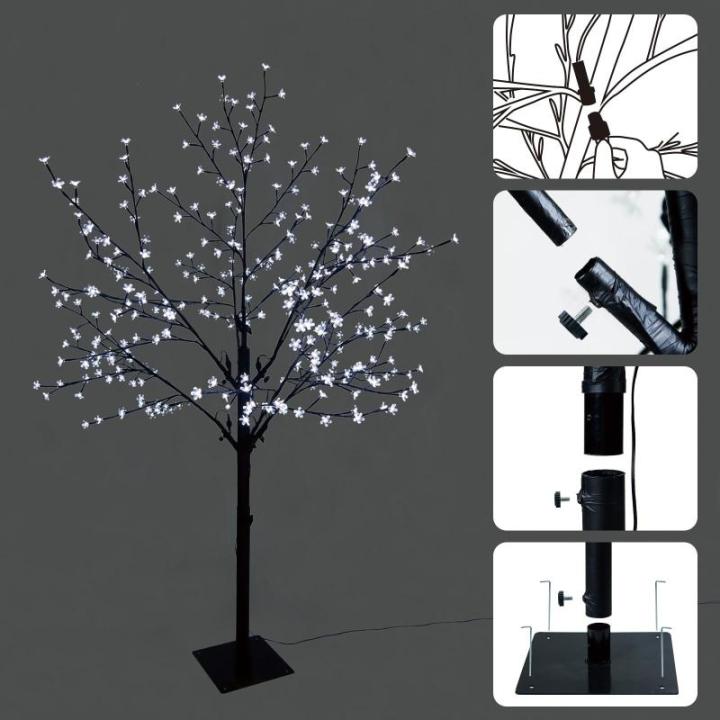 Led-lichtboom voor buiten, decoratie, boom, warmwit, koudwit, voor buiten
