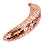 4 Stück Bananenornamente Dekoration Statue Mir Fruchtschmuck Bananen-Wohnkultur Bananenmodus für Disco-Party Disco-Fruchtmodell Disco-Frucht-Requisite dekorative Früchte Schaum