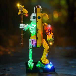 Ledlichtset compatibel met Lego 77072 Peely Bone (geen model), decoratieverlichtingsset compatibel met Peely Bone 77072, creatief speelgoed