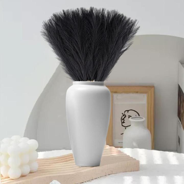 Künstliches Pampasgras, 30 Stück, natürliches getrocknetes Pampasgras für Vase, Pampasgraspflanze für Blumenstrauß, Phragmiten, Hochzeitsdekoration