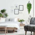 2 stuks kunstmatige hangplanten nep hangende planten, kunstplant groene varen wijnstok plastic wijnstokken nep groen varen perzisch rotan en gras voor slaapkamer accessoires feest 