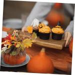 12 STK Herbstverzierung Herbstdeko Halloween Dekoration Party Decoration wohnraumdeko draussen Kürbis Dekorationen Girlande Kunstpflanzen drinnen Kürbis-Dekor dekorative Requisit