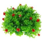 3St Dekorative Grasbälle für den Garten kunsthängepflanzen Künstliche Pflanzenkugel Topiary-Kugeln künstlicher Formschnitt gefälschte Pflanzenformschnittbälle Indoor-Topiary