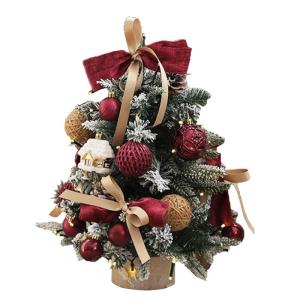 Kerstboom met verlichting 45 cm lichtketting kerstboom mini kerstboom kunstmatige kerstboom kerstdecoratie tafel kerstboom kerstcadeaus