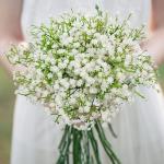 Orla , baby, adem bloemen, plastic bloemen, boeketten, faux bloemenstelen, valse sluierkruid, planten, bloemen voor bruiloften, woondecoratie, wit, 10 stuks