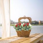 Kunstblumenstrauss Künstliche Tulpen Realistische Tulpe mit Weichem Stiel Elegante Blumendekoration für Brautsträuße Haus Party Büro DIY Blumenarrangements 1707