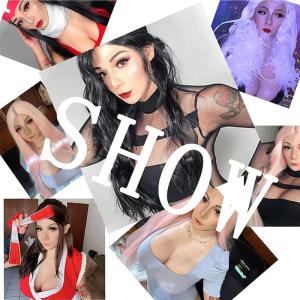 Kunstmatige borsten, siliconen, gevuld H cup, realistische huid, siliconen borsten, nep-tips, gevuld met siliconen voor crossdressers, transgenders, cosplay, drag, queen 1, ivory