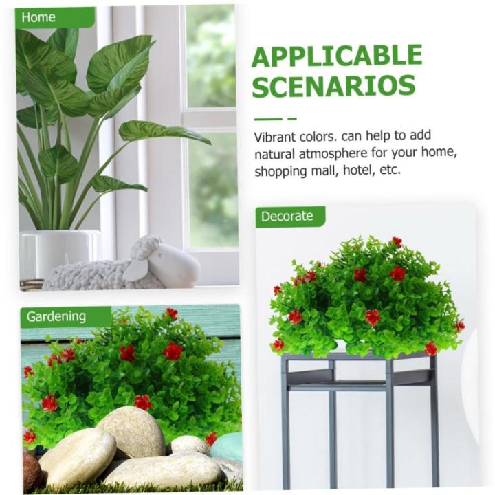 3St Dekorative Grasbälle für den Garten kunsthängepflanzen Künstliche Pflanzenkugel Topiary-Kugeln künstlicher Formschnitt gefälschte Pflanzenformschnittbälle Indoor-Topiary