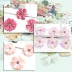 60 Stuks Simulation Decorative Flowers, Veelkleurige Kunstmatige Madeliefjes, Kunstmatige Bloemhoofdjes, voor het Decoreren van Tuin, Slaapkamer, Doe-het-zelf Knutselen