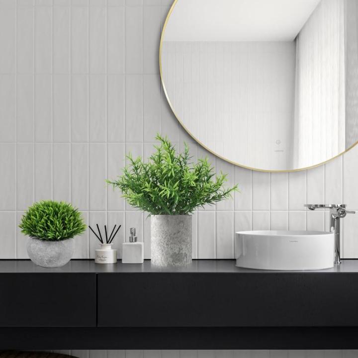 Set van 4 , decoratieve voor binnen in potten, plastic voor het bureau, bureautafel en planten