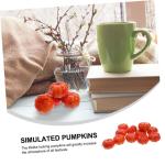 100st pompoen decoratie Halloween decoratie simulatie pompoen figuurtjes party lay-out rekwisieten DIY pompoendecoratie mini-pompoenen nep pompoen standbeeld herfst hanger schuim