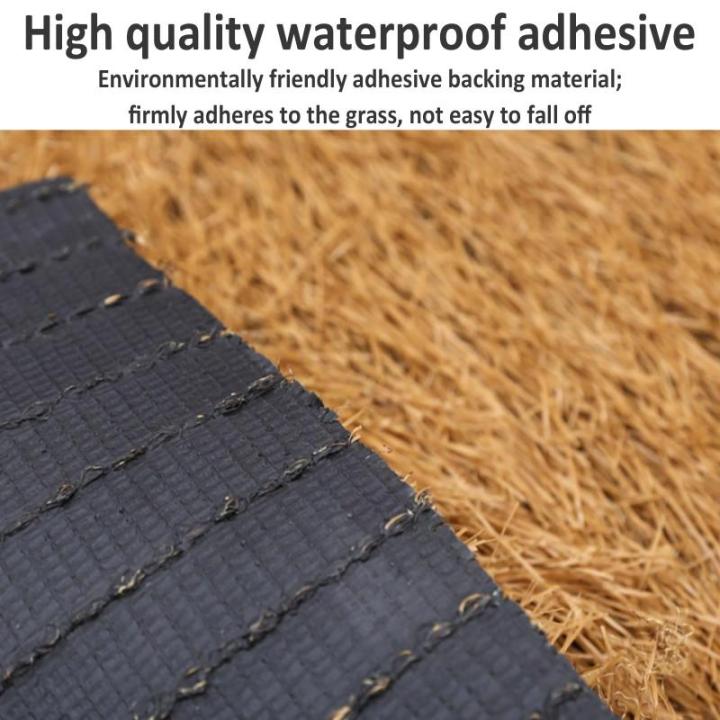 Künstliches Strohdach, Synthetisches Reetdach, Künstliche Mexikanische Strohrolle, Simulierte Strohmatte Strohdach, Kunststoff Palm Thatch Für Pavillon Terrasse Pergola Bar Gart