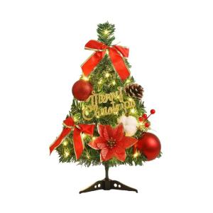 Kerstboom met verlichting 45 cm lichtketting kerstboom mini kerstboom kunstmatige kerstboom kerstdecoratie tafel kerstboom kerstcadeaus