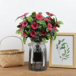 Künstliche Blume Künstlicher Blumenstrauß Blumen mit Einzelner Stielen für DIY Blumenarrangements Hochzeit Party Zuhause Babyparty Dekor 1518