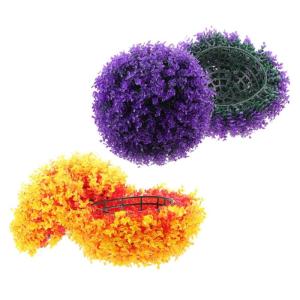 2st Eukalyptus-grasball Formschnittball Für Den Hinterhof Gefälschte Pflanzenkugeln Zimmerpflanzen Topiary-Kugeln Simulation Grasball Kunstpflanze Runde Künstliche Pflanze Plast